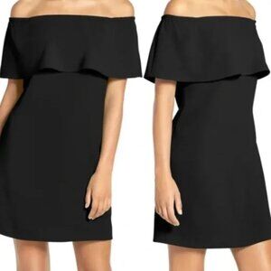 Charles Henry Black Off-The-Shoulder Dress size XL